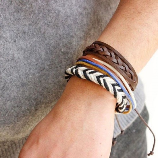 Unisex Street Style Multi-Layered Design Bracelet Unisex Street Style Multi-Layered Design Bracelet